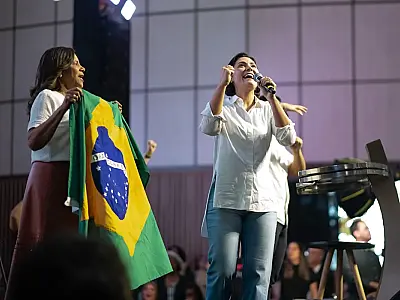 Michelle Bolsonaro critica Lula e Janja durante evento do PL Mulher em Goiás