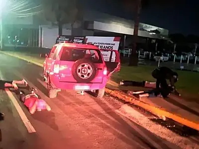 Jovem de 16 anos fura blitz e tenta atropelar guardas em Campo Grande