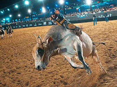 Etapa Master de rodeio da PBR começa hoje na Expogenética MS e vai até sábado 02 de novembro