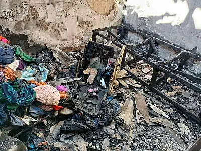 Incêndio em Campo Grande destrói casa e mata três filhotes de cachorro