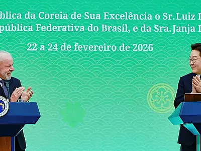 Em Seul, Lula anuncia acordos comerciais e elevação de parceria com a Coreia do Sul