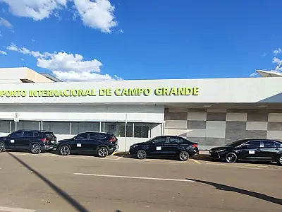 CGR: Aeroporto Internacional de Campo Grande agora conta com transporte oficial de alto padrão