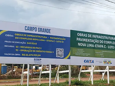Prefeitura de Campo Grande divulga repasses federais que somam R$ 6,2 milhões