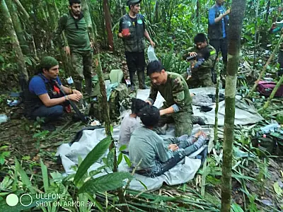 Crianças desaparecidas há 40 dias na Amazônia colombiana são encontradas vivas