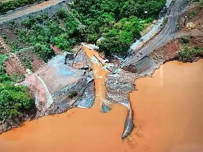 Congonhas confirma terceiro vazamento em mina, em menos de uma semana
