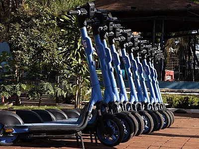 Patinetes elétricos começam a circular em Campo Grande com aluguel a partir de R$ 0,33 por minuto