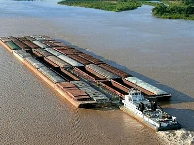 Hidrovia Paraguai-Paraná registra crescimento significativo na movimentação de cargas