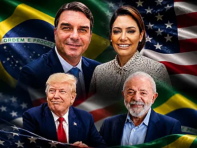 Governo Lula vê Flávio usar tarifaço para desviar foco de crise com Michelle, dizem aliados