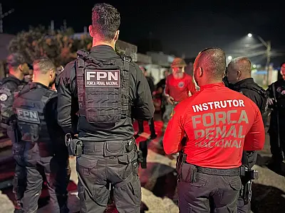 Força Penal Nacional reforça segurança em presídios de MS