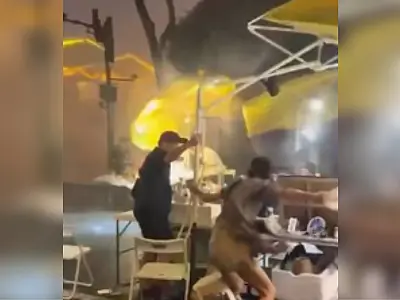 Tornado provoca destruição na China e homem cai do 12º andar durante tempestade