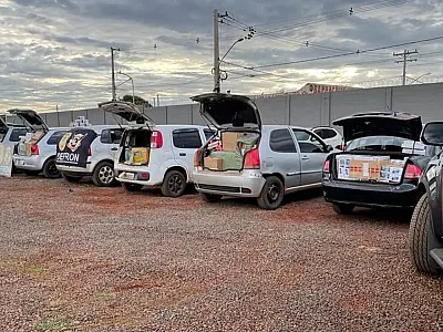 Operação da Defron resulta na apreensão de comboio com mercadorias ilegais em Rodovia
