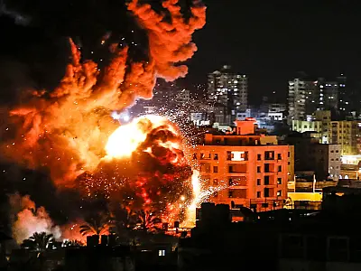 Israel bombardeia Gaza em resposta a ataque e deixa mais de 50 feridos