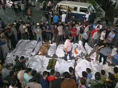 Comunidade internacional condena bombardeio a hospital em Gaza