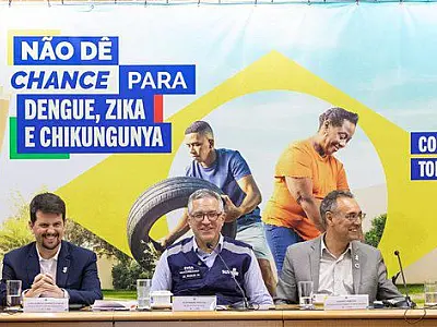 Com 30% dos municípios em alerta, governo lança campanha nacional de combate às arboviroses