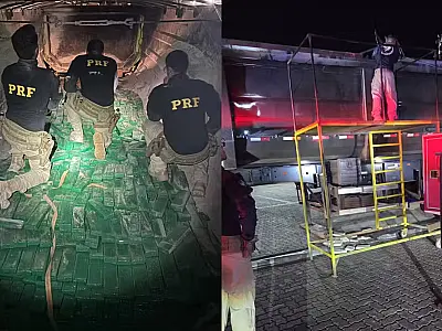 Caminhoneiros são presos com 3,5 toneladas de drogas em Campo Grande