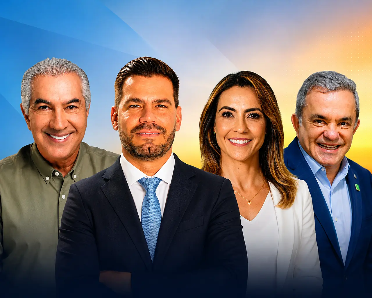 Reinaldo lidera pesquisa para o Senado em MS; Contar aparece em segundo