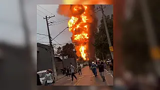 Explosões em incêndio de indústria química assustam moradores em Itaquaquecetuba