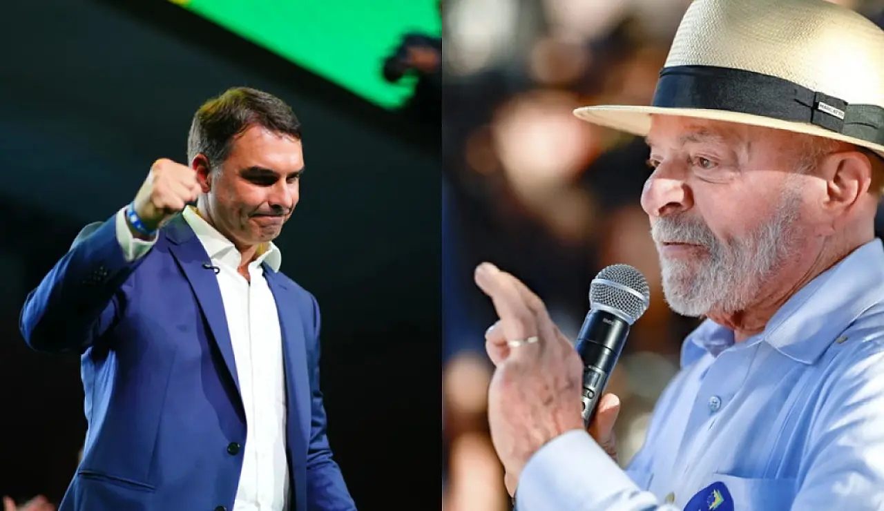 Flávio Bolsonaro faz campanha em BH enquanto Lula mantém agenda institucional após visita ao Amapá