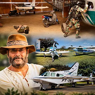 Avião de Almir Sater roubado em MS é encontrado em aeródromo ligado ao narcotráfico na Bolívia