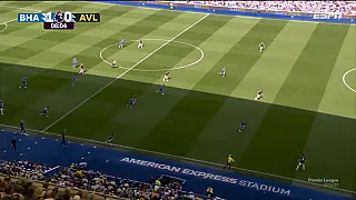 Gol contra de Lindelöf abre caminho para goleada do Brighton sobre o Aston Villa