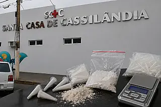 Segurança de hospital é preso por vender cocaína dentro da Santa Casa e ligação com facção