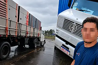 Caminhão com geradores de R$ 1,1 milhão ligados a Gusttavo Lima some e placa aparece em MS