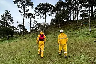 Em 24 horas, forças localizam helicóptero com apoio de aeronave da FAB de MS