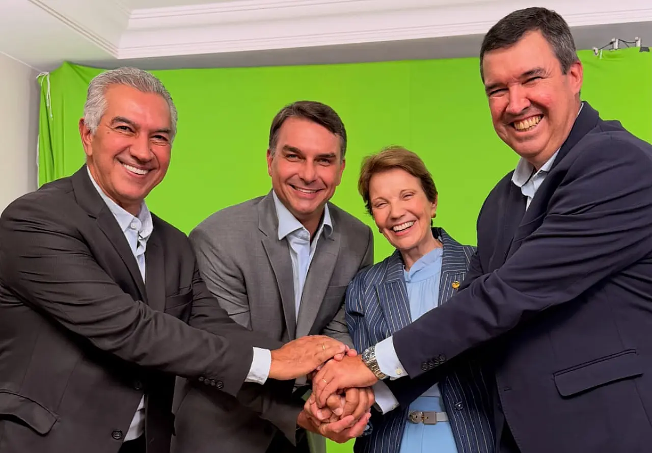 Aliança em torno de Flávio ganha força em MS e mira ampliar votação no segundo turno