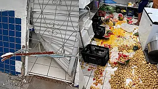 Jovens invadem escola, destroem merenda e cinco são encaminhados à delegacia no Paraná