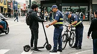 São Paulo começa a multar uso irregular de bikes e patinetes, multa pode chegar a R$ 130
